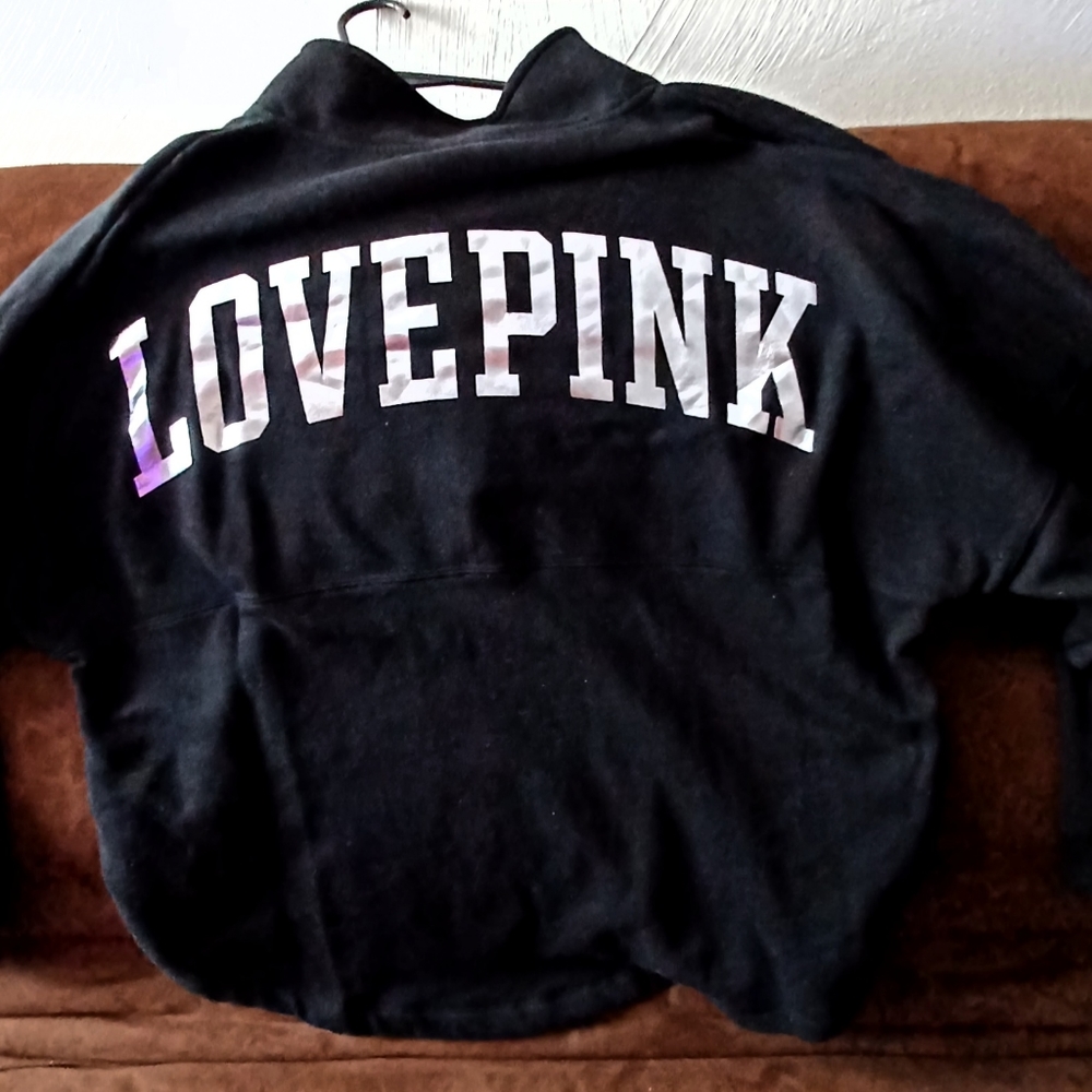 Victoria Secret half zip up sweatshirt size xl NWOT!!!!